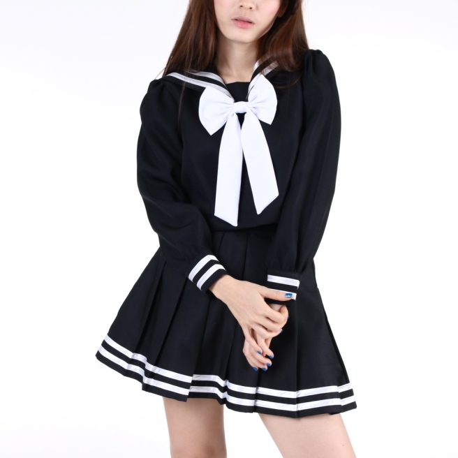 Winter Sailor Moon Inspired Outfit (Black)
